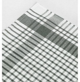 Resim Pamuklu Yeşil Renkli Pöti Kareli 4'lü Kurulama Bezi, Beslenme Örtüsü, Servis Peçetesi 