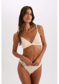 Resim DeFacto Pedsiz Micro Kapsız Pedsiz Bra -Fall in Love D5877AX24AUBG375 
