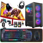 Resim Turbox TX5034 Intel Core I5 9400F 16GB 1tb SSD 4gb GTX1050TI Gddr5 23.6 100Hz Curved Freedos Oyuncu Bilgisayarı 