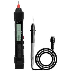 Resim Pazly K22483 Dijital Multimetre 2in1 Kalem Tipi 4000 Sayım Ac/dc Ölçüm, Siyah 