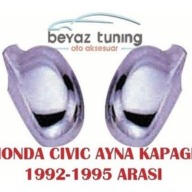 Resim Honda Cıvıc Ayna Kapağı Krom Nikelaj 1992-1995 