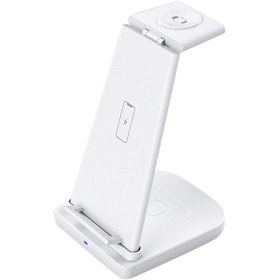 Resim Butu B12 Telefon Smartwatch Bluetooth Kulaklık Kablosuz Şarj Cihazı Beyaz 