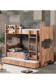 Resim Setay Mdf Profil Ranza , Avrasya Ayrılabilir Yavrulu Ranza 3 Adet Comfort Yatak 