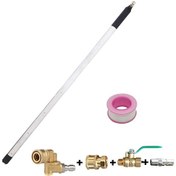 Resim Monyee Oto Radyatör Temizleme Aleti 60cm 4 Delikli - 5 Seviye - Hava Bağlantı Ucu + Valf - Evsel Ve Ticari Kullanim 