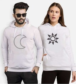 Resim Tshirthane Gecem Gündüzüm Sevgili Kombinleri Kapüşonlu Kombini 