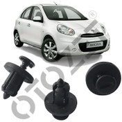 Resim Nissan Micra Tampon Motor Kaplama Klipsi 7703072360 500020044 