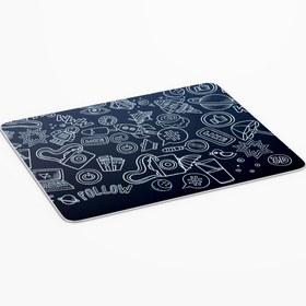 Resim 7 RENKDEKOR Uzay Temalı Baskılı Kare Mouse Pad 