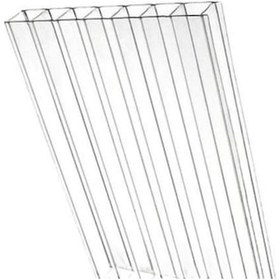 Resim Şeffaf Oluklu Polikarbon Levha 