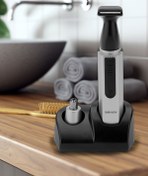 Resim GoldMaster Alex Saç Sakal Düzeltme ve Burun Kıl Alma Mini Erkek Kişisel Bakım Seti 