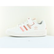 Resim ADİDAS YÜRÜYÜŞ AYAKKABSI FORUM LOW Beyaz - Pembe 