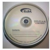 Resim Elba DVD+R 8.5GB DL 240MIN 8X 10 luCakebox 