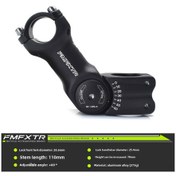 Resim Teltree Mountain Bike Yükseklik Artırıcı Ayarı 25.4/31.8 Mm, Rota Kontrolü İyileştirici, Kol Kolu Açı Regülatörü 25.4 110mm 