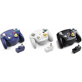 Resim Wii Mavi İle Uyumlu Ngc Gamepad 2.4g Kablosuz Gamepad İçin 