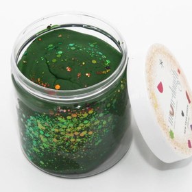 Resim New Year Green Glittering Double Doğal Oyun Hamuru 