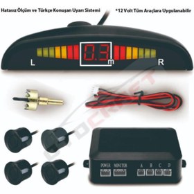 Resim CARSESUAR Sentinel 22mm Türkçe Konuşan Park Sensörü Siyah 
