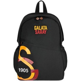 Resim Galatasaray Lisanslı Gs Amblemli Okul Sırt Çantası 25537 Siyah 