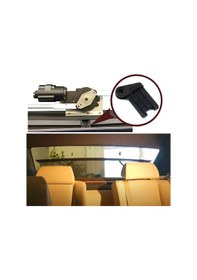 Resim Bmw E38 E39 E46 E60 E65 E66 E67 İçin Arka Cam Perde Kızak Klipsi 
