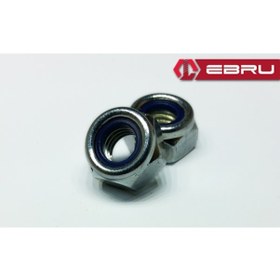 Resim Altıköşe Fiberli Somun M6 - 10 Adet 