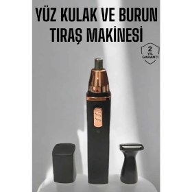 Resim Hsc Bilişim Tıraş Makinesi Kulak Burun ve Yüz Temizleyici Şarjlı Mini 