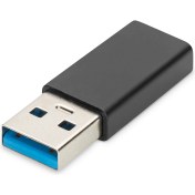 Resim Digitus AK-300524-000-S USB Type C To USB A Dişi Erkek 5gb USB Dönüştürücü 