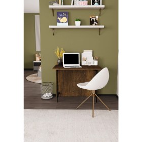 Resim Dekorfim DF09101BR Katlanır Portatif Çalışma Masası 