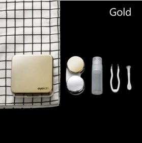 Resim Müstesna Lens Saklama Taşıma Steril Kutusu Kabı Çantası Seyahat Kiti Kutusu 