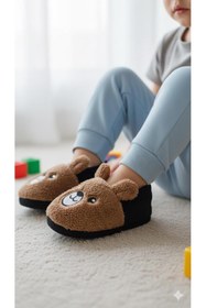 Resim Esco Sesa Erkek Çocuk Ayıcık Model- Panduf, Ev Botu- Kaydırmaz Taban 