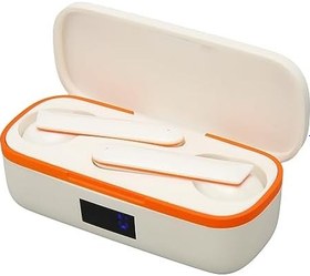 Resim Tercüman Kulaklıkları, Kablosuz Çeviri Kulaklıkları 74 Dilde Dijital Ekran Ergonomik Tasarım İş Için HiFi Stereo (Beyaz) 