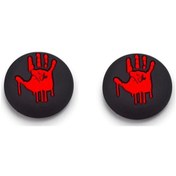 Resim Death Stranding Desenli Xbox One S/one X/xbox E/xbox 360 Analog Koruyucu Silikon Pad Kırmızı 