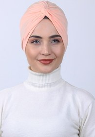 Resim Sahra Şal Dünyası Dolama Bone Hazır Model 
