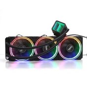 Resim Dark Freezer W360 2025 Edition 360mm Fixed RGB LEDli Sıvı Soğutma (DKCCW360) 