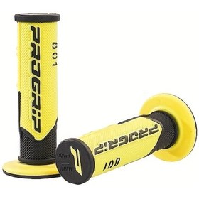 Resim Hightower 22-24mm Evrensel Off-road Motosiklet Dayanıklı Sarı Kaymaz Gidon Kılıfı 