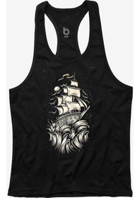 Resim Bluu Wave Fitness Gym Tank Top Sporcu Atleti (532942486) 