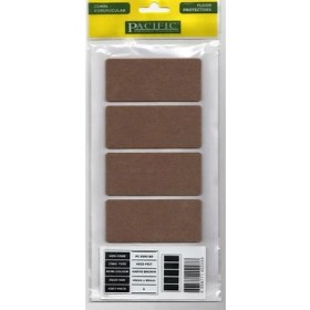 Resim Hamadex Yapışkanlı Keçe 40 mm x 90 mm – Kahverengi – 5 Adet | Zemin Koruyucu & Ses Önleyici 