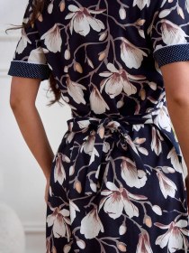 Resim Comfylux Fermuarlı Ev Bornozu 306073103 Mavi 