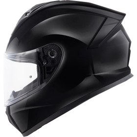 Resim GIVI 50.X SİYAH KAPALI KASK (SİYAH CAMLI) 