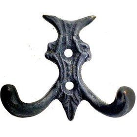 Resim Antika Tarz Dekoratif Pirinç Koç Çiftli Askı - 50x55mm, Oksit Diğer 