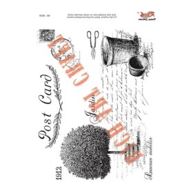 Resim Belle Fusion Mey Ithalat® Rich 1300 Vintage Kolay Transfer 23X33 cm 