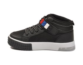 Resim Slazenger Siyah Beyaz Cırtlı Erkek Çocuk Hi Sneaker Çok Renkli 