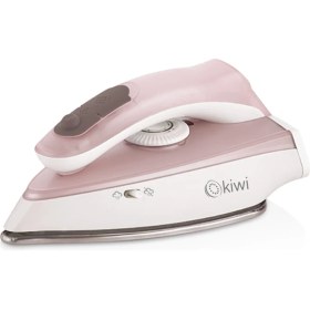 Resim Kiwi Ksı 6316 Çelik Tabanlı Seyahat Ütüsü 1000W Pembe 