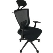 Resim Goldsit New Quatro Fileli Yönetici Koltuğu 000 T- Siyah Kumaş 