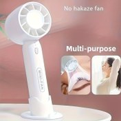 Resim Taşınabilir Mini El Tipi Fan - USB Şarj Edilebilir, 3 Hız Ayarlı Stand Tabanlı, Hafif & Kompakt Ev, Ofis, Seyahat, Kamp İçin - Çoklu Renkler, İdeal Hediye, Seyahat Soğutma Cihazı, Uzun Ömürlü Pil 