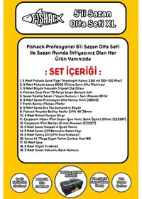 Resim Tam Takım Sazan Olta Seti - 5'li Set - Xl - 3.60mt/50-100gr 