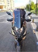 Resim Motocam Cf Moto 700 Mt Siperlik Ön Cam 2024-2025 Model 56cm Siyah Renkli 4mm 