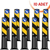 Resim İlgi Trafik Refüj Başı Levhası Nedir Refüj Başı Levhası Esnek Refüj Başı Tabelası 75 cm Evelux (100mm) 10 ADET 