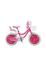 Resim Salcano Muki 16 Jant Çocuk Bisikleti Pembe-beyaz Pembe - Beyaz 