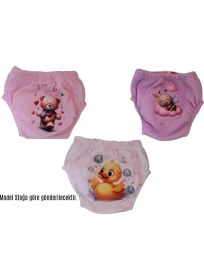 Resim Hsc Bilişim Alıştırma Külodu Suprem Kumaş 3 Adet Pembe (Model Stok Durumuna Göre Gönderilir) 
