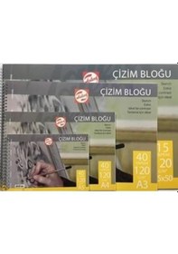 Resim Talens Resim Bloğu 120 G - A3 -15 Yaprak Spiralli Defter 