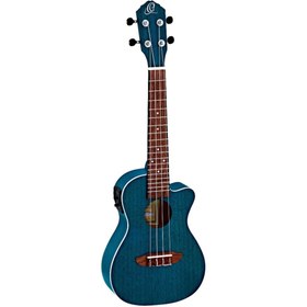 Resim Ortega RUOCEAN Concert Ukulele (Ocean Blue) 