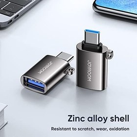 Resim Joyroom S-H151 Type-C Male USB Female Preto Adapter 